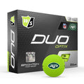 Wilson Duo Soft Nfl Golf Balls (1 Dozen)-New York Jets,Green