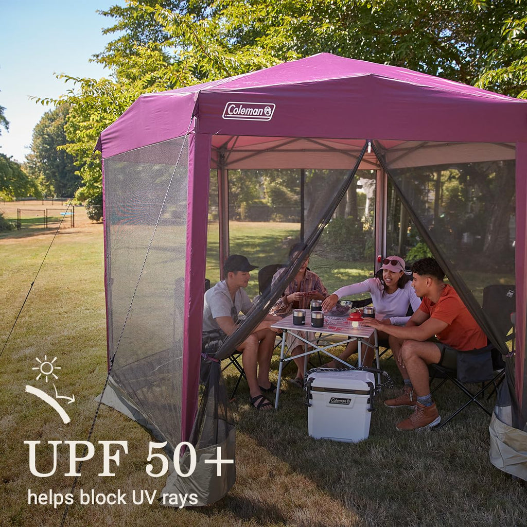 Coleman Back Home 10.5 X 9 Screen Canopy Tent