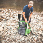 Sevylor Quickpak K5 1-Person Inflatable Kayak, Kayak Folds Into Backpack With 5-Minute Setup; Hand Pump And Paddle Included