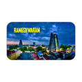 BIRDS MIND Rameshwaram Rectangular Fridge Magnet for Home |Kitchen|Refrigerator|Office|DoorDecor Wooden Travel Souvenir Gift L
