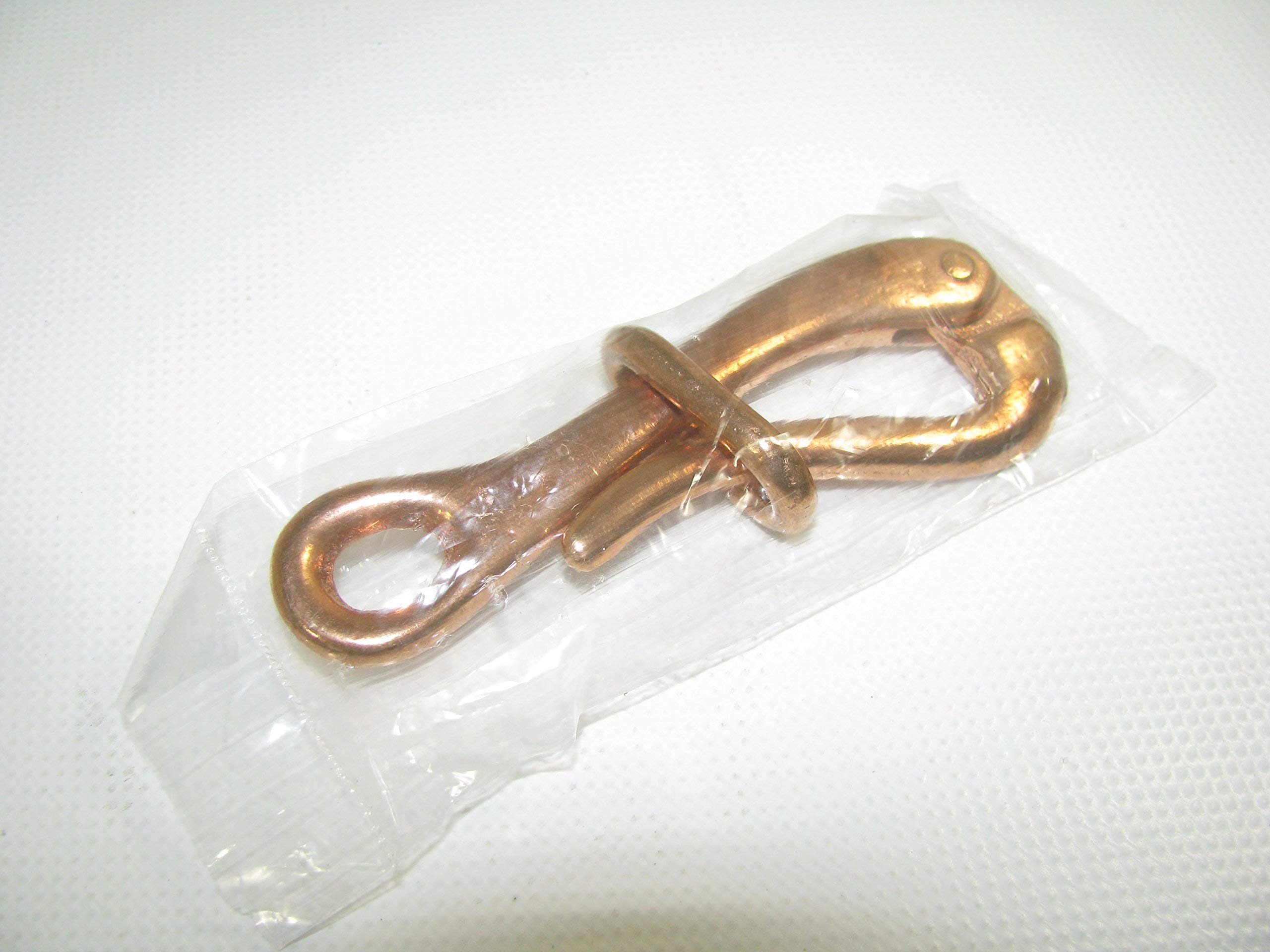 4 Inch Bronze Pelican Hook Sea-Dog Line 189780, 1/2 x 3/8 Eye