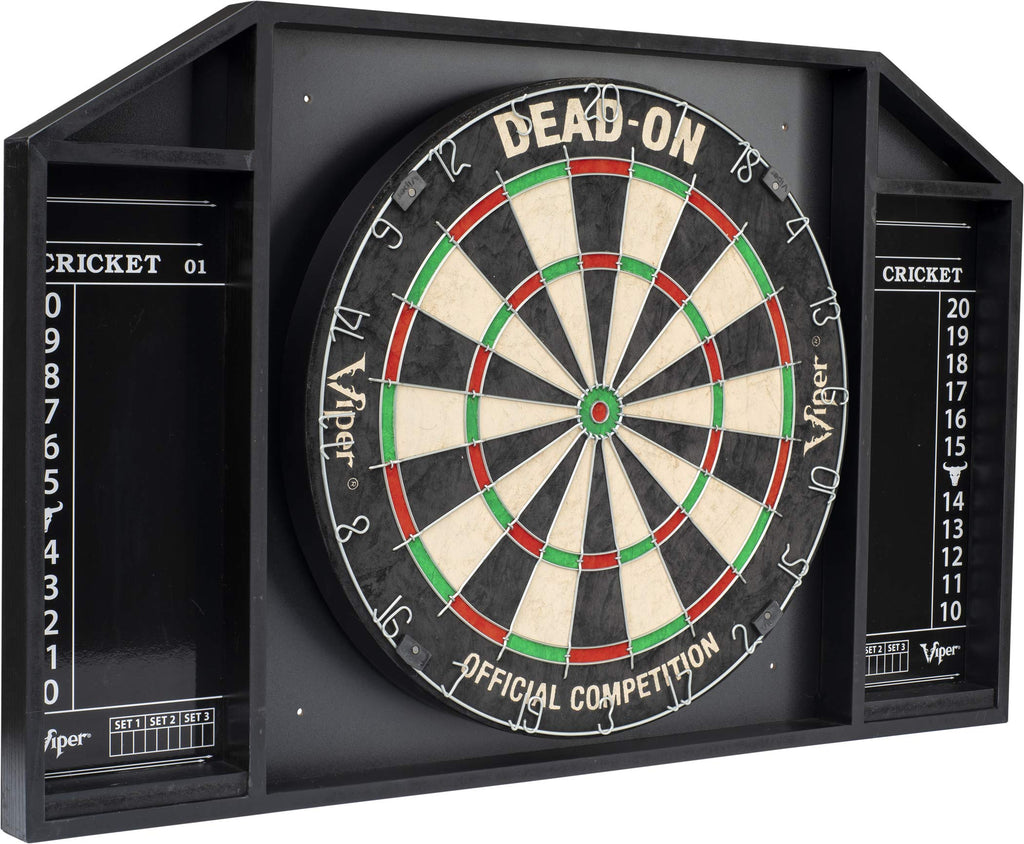 Viper By Gld Products Resolute Dart Backboard, Dead On, Viper V100 Standard Red Flights, Viperlock Shade Medium Red Shafts, Addi