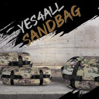 Yes4All Workout Sandbags, Heavy Duty Sandbags For Fitness, Conditioning, Mma & Combat Sports - Camouflage - M
