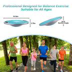 Nalanda Wobble Balance Board, Core Trainer For Balance Training And Exercising, Healthy Material Non-Skid Tpe Bump Surface, Stab