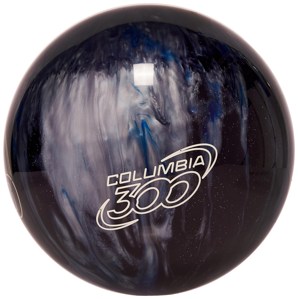 Columbia 300 White Dot Blue/Black/Silver Bowling Ball (8)