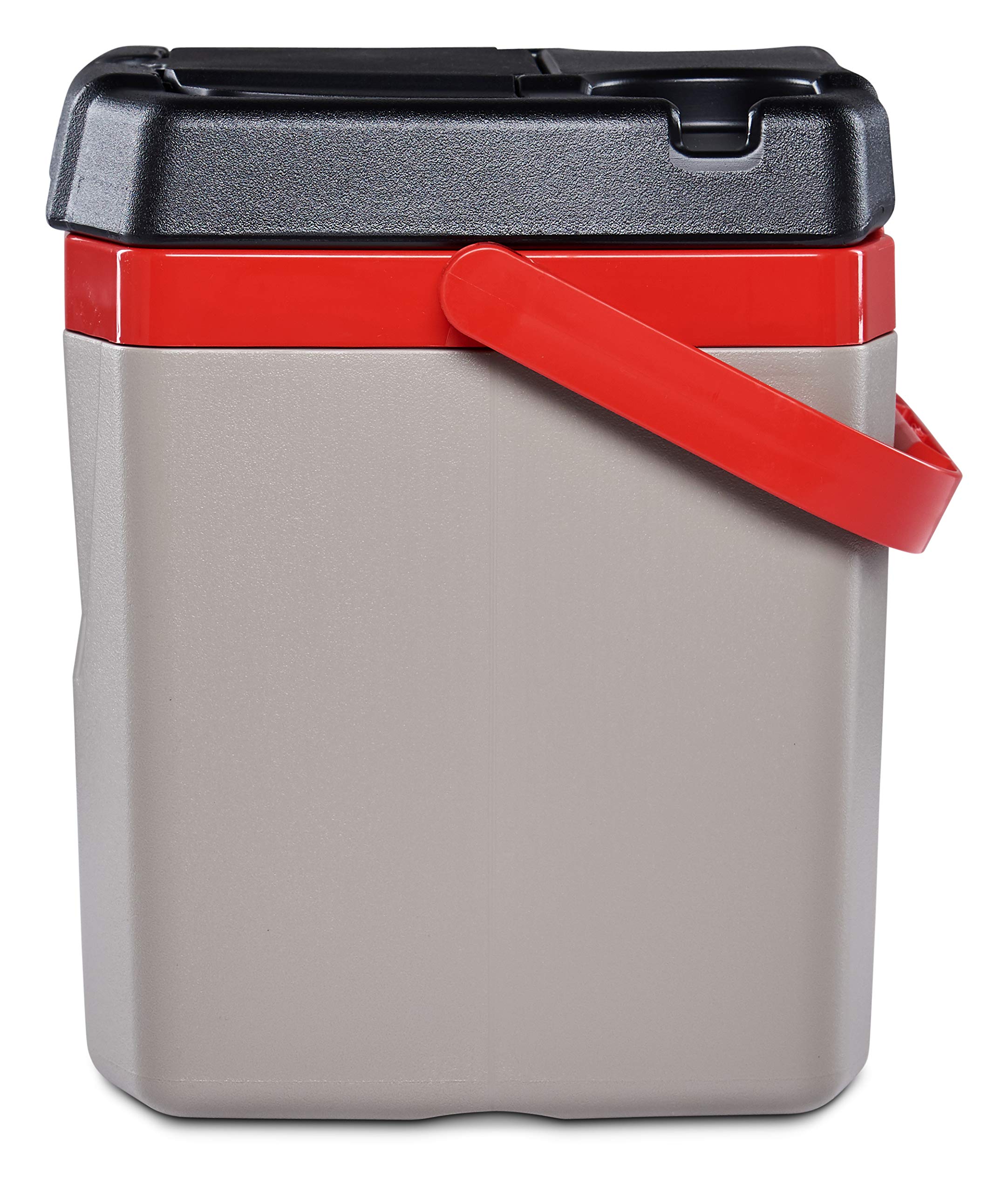 Igloo Quantum Cooler, Sandstone/Blaze Red/Black, 12 Quart