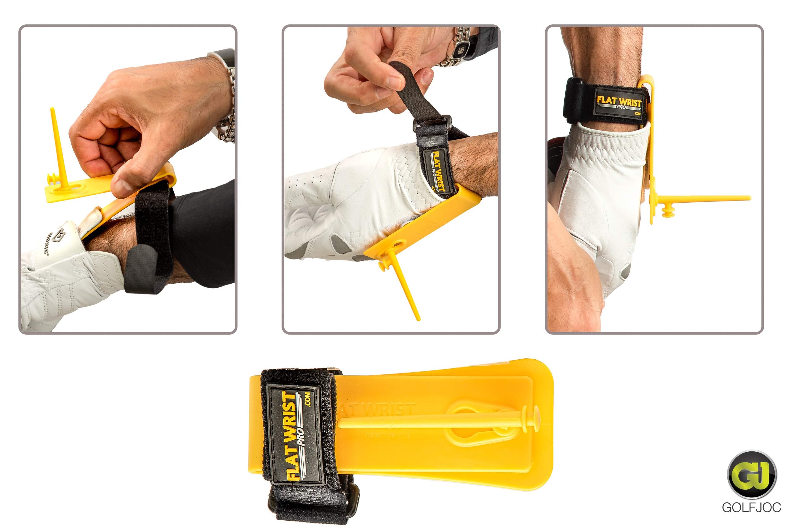Golf Swing Training Aids - Golf Swing Lag Trainer And Golf Flat Wrist Trainer For Chipping, Slice And Full Swing
