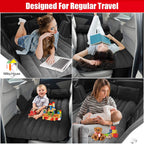 Milky House Car Bed Inflatable Mattress, Inflatable Car Travel Bed Mattress, Car Mattress Back Seat Rv Bed Mattresses For Automo