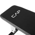 Cap Barbell Flat Weight Bench, White