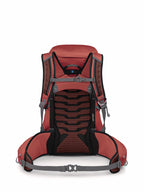 Osprey Tempest 33L Womens Lightweight Hiking Backpack - Daypack for Travel & Camping, Red Pampas/Coal Grey, Extended Fit