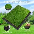 Golf Hitting Mat | Golf Training Mat For Swing Path Feedback/Detection Batting | Extra Replaceable Golf Practice Mat 16''X12'' |