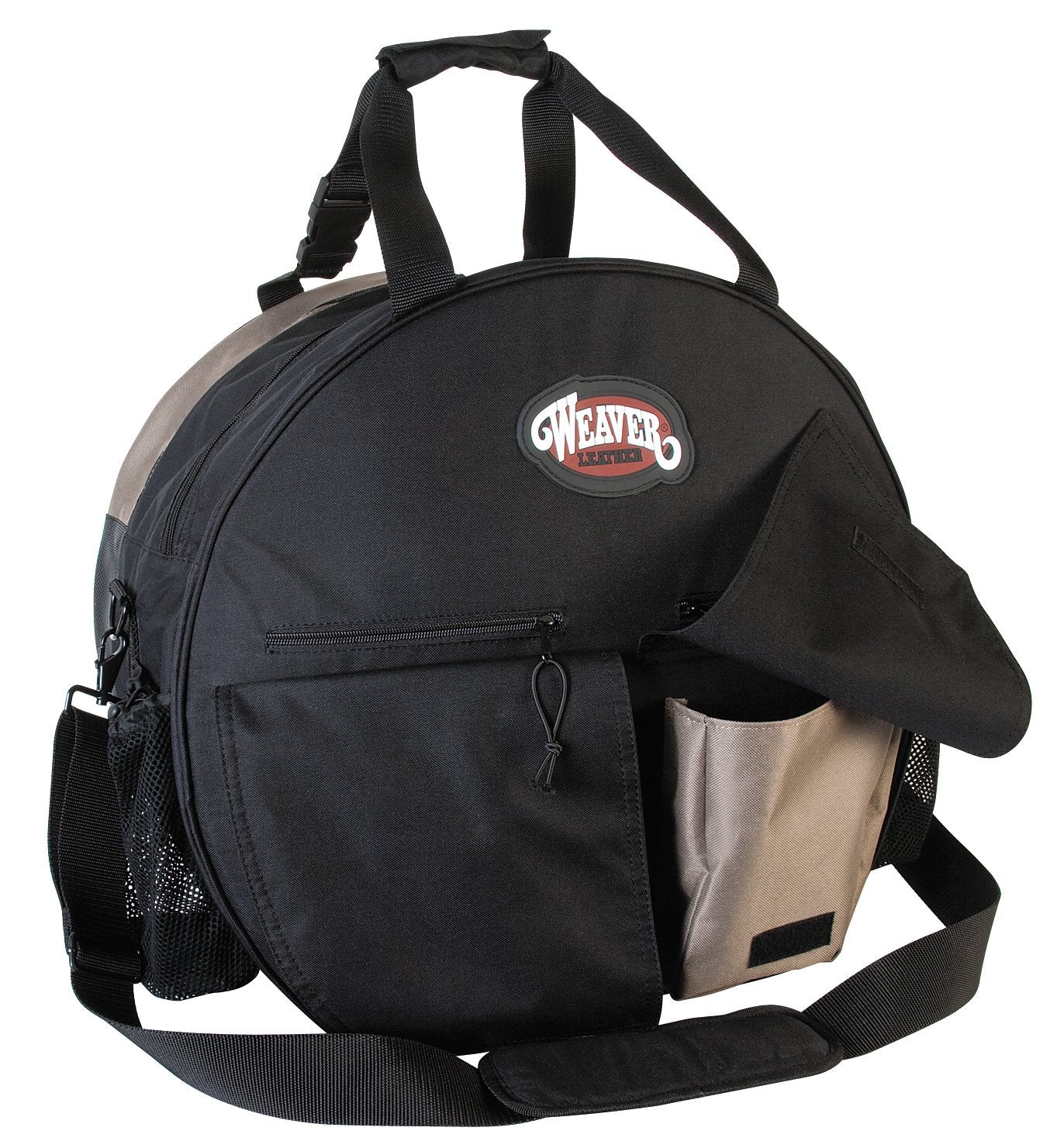 Weaver Leather Deluxe Rope Bag , Black/Tan, 1 Count (Pack of 1)