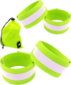 Hivisible Reflective Bands For Night Walking Reflective Arm Bands For Runners Reflective Wristbands Reflective Ankle Bands Cycli