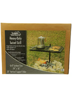 Texsport Heavy Duty Barbecue Swivel Grill For Outdoor Bbq Over Open Fire