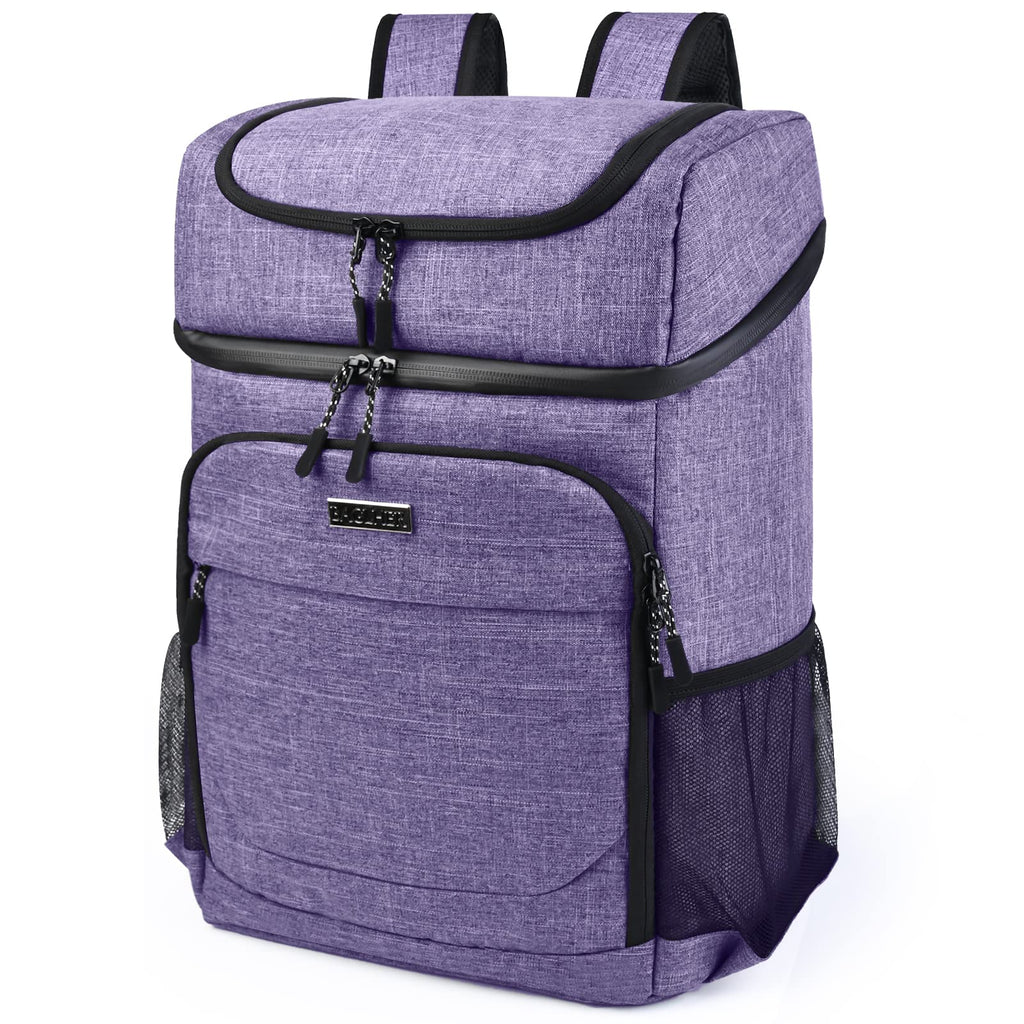 Baglher Cooler Backpack 30 Cans Lightweight Insulated Backpack Cooler Leak-Proof,Lightweight Backpack With Cooler For Lunch Picn
