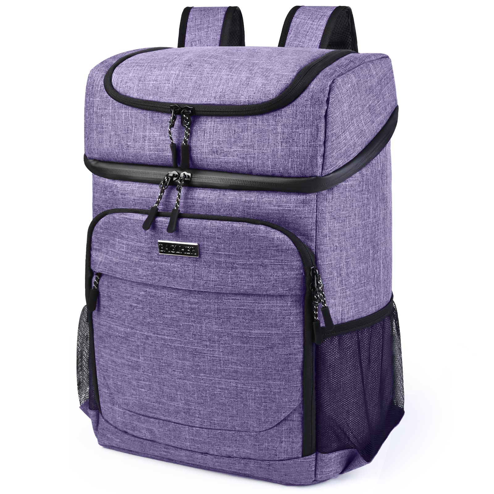 Baglher Cooler Backpack 30 Cans Lightweight Insulated Backpack Cooler Leak-Proof,Lightweight Backpack With Cooler For Lunch Picn