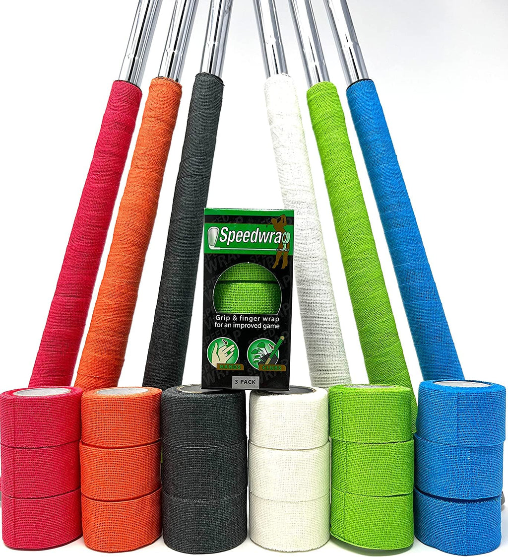 Golf Grip Wrapping Tape &Amp; Finger Wrap - Innovative Golf Club Grip Solution - Enjoy A Fresh New Grip Feel In Less Than 1 Minu