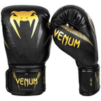 Venum Impact Boxing Gloves-Black/Gold - 10Oz