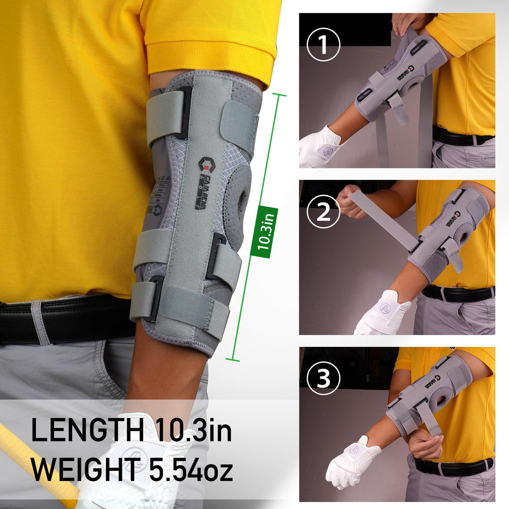 Gaiarena Golf Straight Arm Swing Aid For Junior Golfer Training, Build Up Muscle Memory & Say Goodbye To Golf Chicken Wing As Go