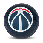 Franklin Sports Nba Washington Wizards Mini Foam Basketball - Kids 5.5'' Inch Toy Basketball For Over The Door + Mini Indoor Hoo