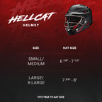 Easton | Hellcat Slowpitch Softball Helmet | L/XL | Black