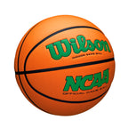 Wilson Ncaa Evo Nxt Official Indoor Game Basketball - Green/Orange, Size 6-28.5''