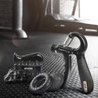 Niyikow Grip Strength Trainer Kit (5 Pack), Counting Grip Strength, Adjustable Hand Grip Strengthener, Finger Trainer, Finger St