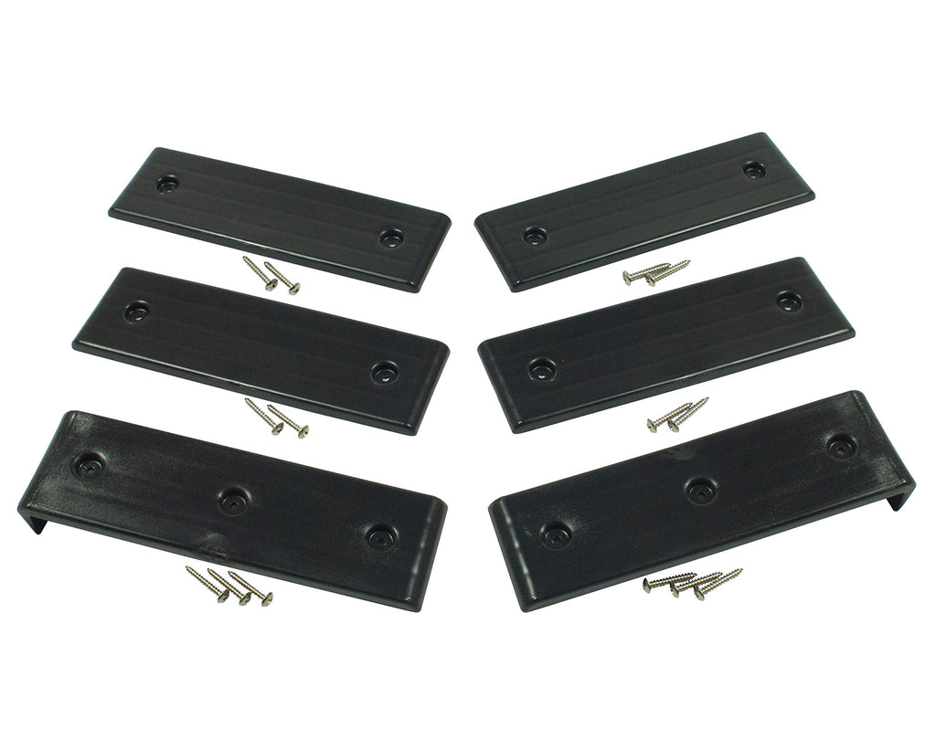 Ironwood Pacific E-Z Slide Trailer Pads | Kit 2 | Black