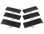 Ironwood Pacific E-Z Slide Trailer Pads | Kit 2 | Black