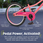 Retrospec Koda 20in Kids Bike with Adjustable Seat & Handlebars - Lightweight Boys & Girls Bicycle with v-Brakes, Wide Tires & S