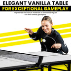 Killerspin Myt 415Max - Table Tennis Table, Vanilla