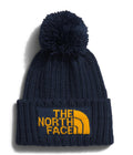 The North Face Heritage Ski Tuke | Deep Fit, Cuffed Winter Hat for Men & Women with Removable Pom, Sustainable Fabric, Ribbed, S