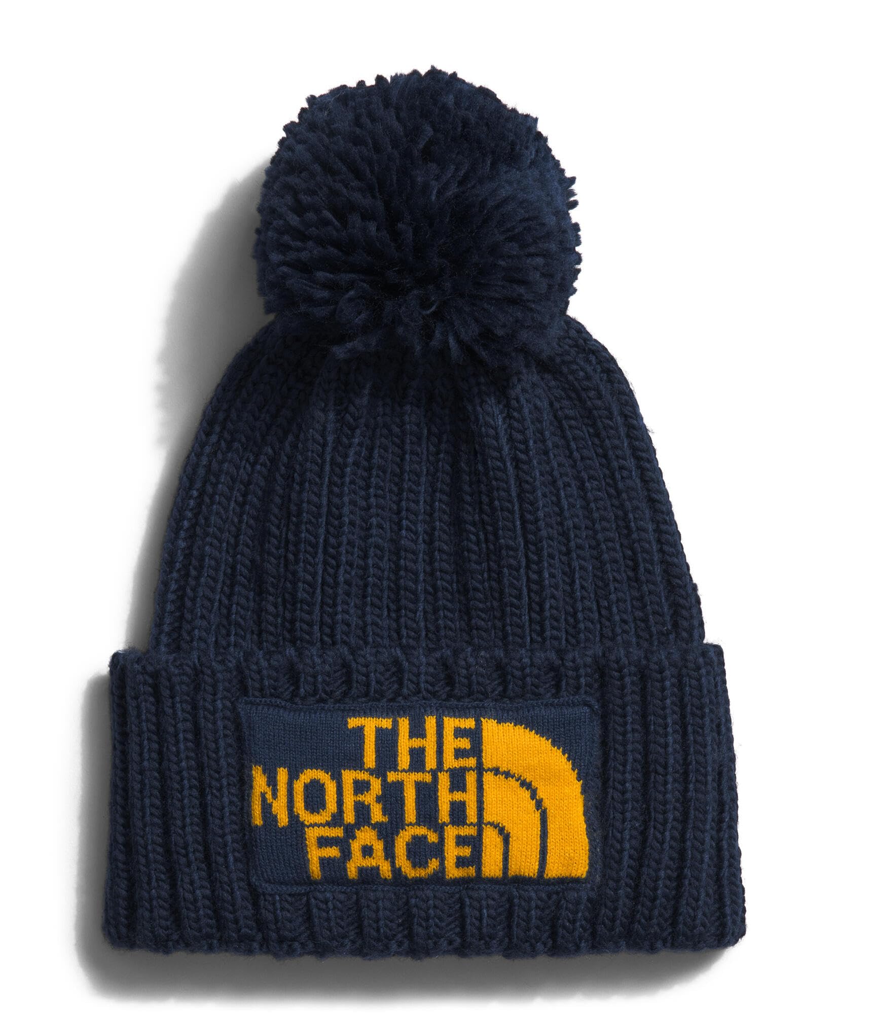The North Face Heritage Ski Tuke | Deep Fit, Cuffed Winter Hat for Men & Women with Removable Pom, Sustainable Fabric, Ribbed, S