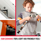 Franklin Sport Anaheim Ducks Nhl Mini Soft Hockey Stick Set - Great Toy For Kids- Nhl Team Soft Foam Mini Knee Hockey Stick And