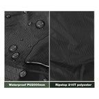 Redcamp Hammock Rain Fly Camping Tarp Waterproof, 10X10Ft Lightweight Backpacking Rain Tarp Shelter For Hiking Outdoor, Black