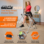 Gazelle Tony Little Pacer Total Body Fitness Workout Exercise Elliptical Glider Supports Up To 250 Pounds With Low Impact Design