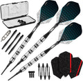 Viper Diamond 90% Tungsten Soft Tip Darts With Storage/Travel Case, Black Rings, 18 Grams