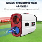 Pgm Golf Rangefinder With Slope, 600 Yards Golf Range Finder, 7X Magnification Laser Range Finder Golf With Distance Finder, Fla