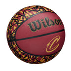 Wilson Nba Team Graffiti Basketball - Cleveland Cavaliers, Size 7-29.5''