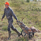 Guide Gear Aluminum Game Cart Deer Hauler Tree Hauling Hunting Gear Equipment With Wheels