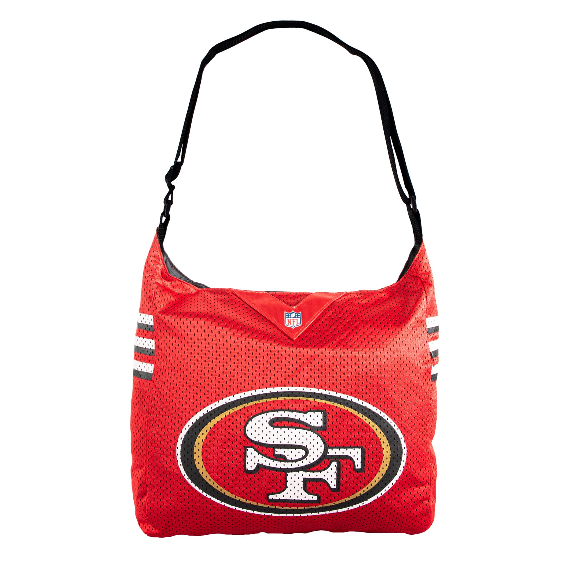 Littlearth NFL San Francisco 49ers Jersey Tote, Team Color, 15 x 4 X 14