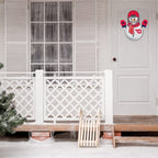 Rico Industries Ncaa Dayton Flyers Snowman Shape Cut Pennant - Home And Living Room D  Cor - Soft Felt Ez To Hang