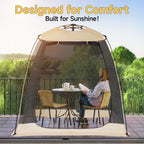 Alvantor Screen House Gazebo, 2-4 Person Pop Up Screen Tent, Instant Screen Room With Carry Bag, Outdoor Mosquito Tent Camping,