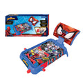 LEXiBOOK Marvel Spider-Man, Table Electronic Pinball, Action and Reflex Game for Children and familiy, LCD Screen, Light and Sou