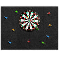 Windkream Dart Board Wall Protector, 47 x 35 in, 0.5 in Thick Felt Dart Board Surround Backboard, Self-Adhesive Wall Protection 