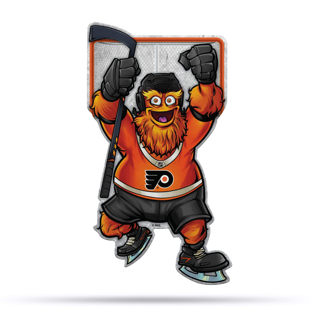 Rico Industries Nhl Philadelphia Flyers Mascot Shape Cut Pennant - Home And Living Room D  Cor - Soft Felt Ez To Hang 18X0.10X18