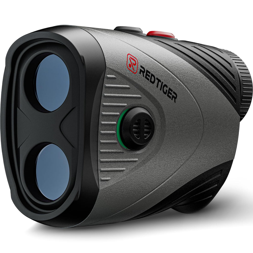 Redtiger Golf/Hunting Rangefinder, 7X Magnification 1200 Yards Laser Range Finder With Slope, Built-In Magnetic Bracket, Flag Po