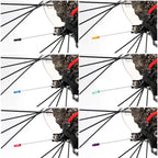 48Pcs Bike Brake Cable End Cap Crimps, Cable End Tips For Road Mountain Bicycle, Colorful