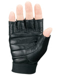 Markwort Palm Pad Weight Lifting Gloves, Black, Medium