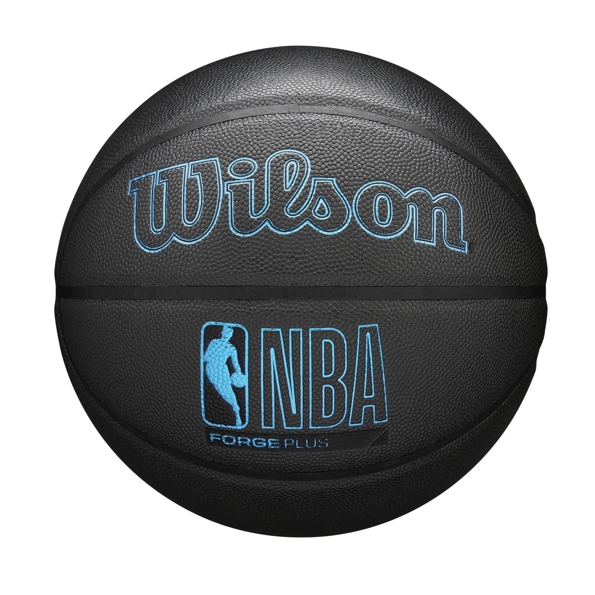 Wilson Nba Forge Plus Indoor/Outdoor Basketball - Charcoal Grey, Size 6-28.5''